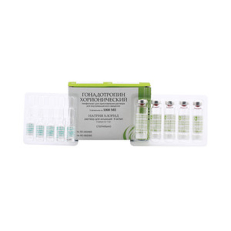 Фото 3 - Chorionic gonadotropin 5 x 1000 units