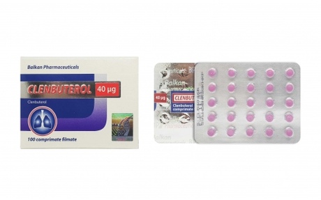 Фото 2 - Clenbuterol Balkan (Clenbuterol Balkan) 40mcg 100 tablets