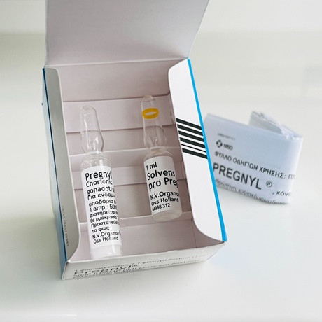 Фото 2 - Chorionic gonadotropin Pregnyl Organon (Pregnyl Organon) 5000 IU