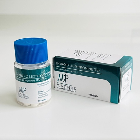 Фото 2 - T3 Liothyronine Magnus (Thyroid Liothyronine Magnus) 25mcg 50 tablets