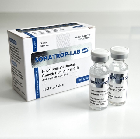 Фото 3 - Growth hormone Somatrop (Somatrop) 2fl 50 ME