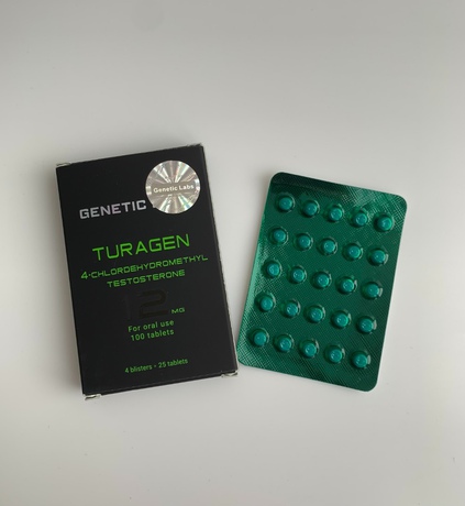 Фото 2 - Turinabol Genetic (Turagen Genetic) 100 tablets 12 mg