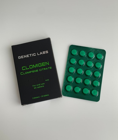 Фото 2 - Clomid Genetic (Clomigen Genetic) 50mg 20t (blister)