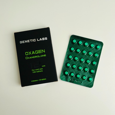 Фото 2 - Oxandrolone Genetic (Oxagen Genetic) 12mg 100t