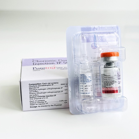 Фото 3 - Chorionic gonadotropin Puretrig Injection IP (Gufic Ltd.) 5000 ME