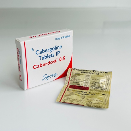Фото 2 - Cabergoline Caberdost (Cabergoline Caberdost) 0.5 mg 4 tablets