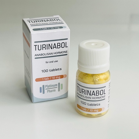 Фото 2 - Turinabol Platinum Pharm (Turinabol Platinum Pharm) 100 tablets 10 mg