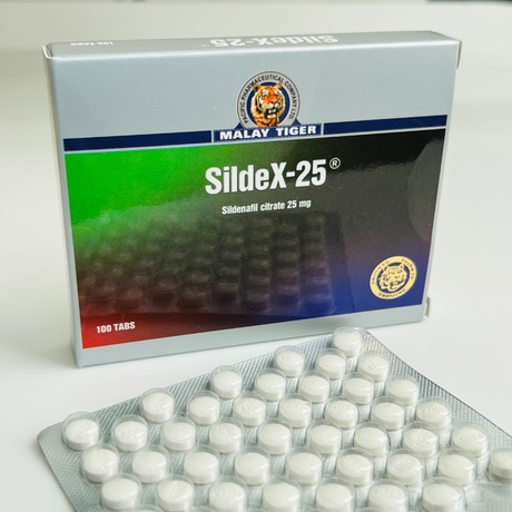 Фото 2 - Viagra Malay Tiger (SildeX Malay Tiger) 25 mg 50 tons