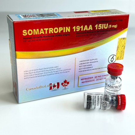 Фото 2 - Somatropin Canada (Canada Peptides Somatropin 191aa) 5fl 15ME