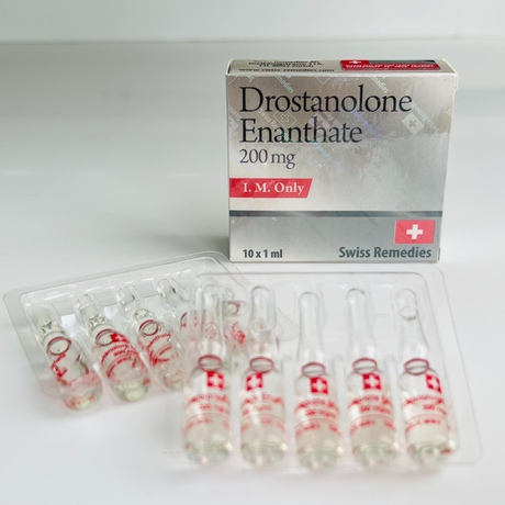 Фото 2 - Drostanolone enanthate (Masteron enanthate) Swiss Remedies 200mg 1ml