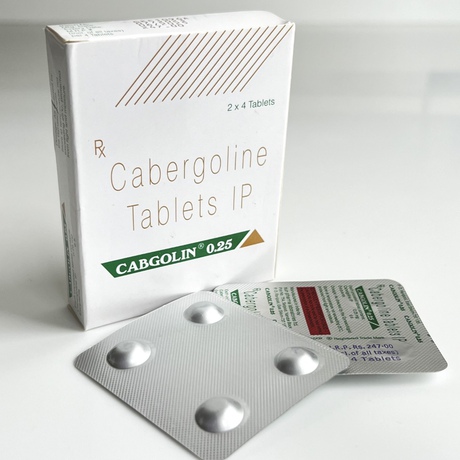 Фото 2 - Cabergoline Cabgolin (Cabergoline Tablets IP Cabgolin) 0.25 mg 4 tablets