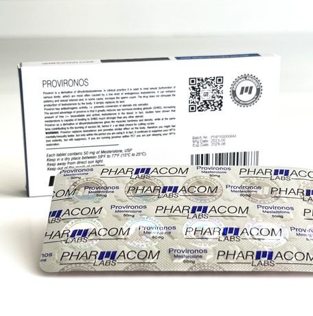 Фото 3 - Proviron Pharmacom (Provironos Pharmacom) 50mg 25t