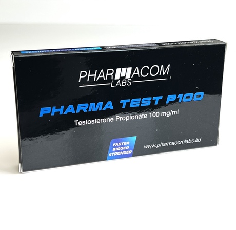 Фото 3 - Testosterone propionate Pharmacom ampoules (Pharma Test P100 Pharmacom) 100mg 1ml