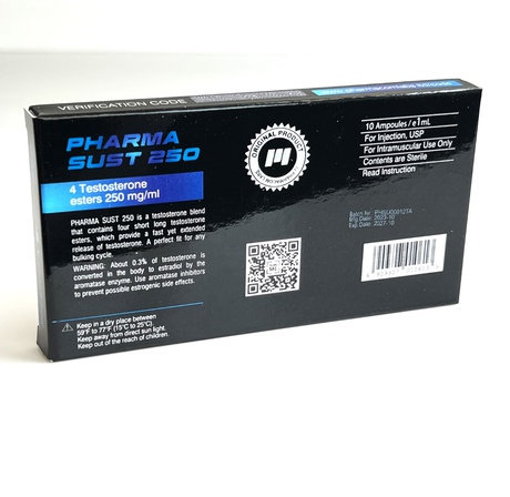 Фото 4 - Sustanon Pharmacom ampoules (Pharma Sust 250 Pharmacom) 250mg 1ml