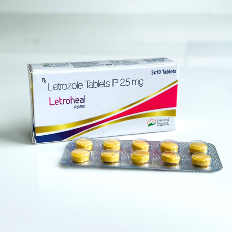 Фото 2 - Letrozol LetroHeal 2.5 mg 10 tablets