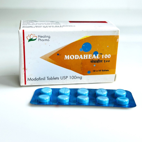 Фото 2 - Modafinil (Modafinil ModaHeal) 100 mg 10 tablets