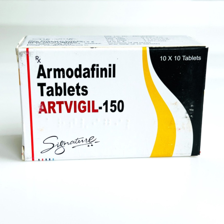 Фото 4 - Armodafinil Artvigil (Armodafinil Artvigil) 150 mg 10 tablets