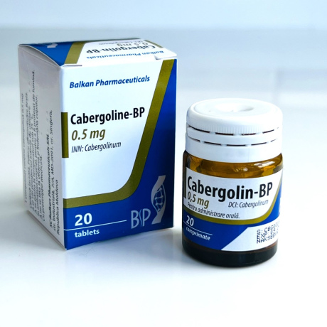 Фото 2 - Cabergoline Balkan (Cabergoline-BP) 0.5 mg 20 tablets