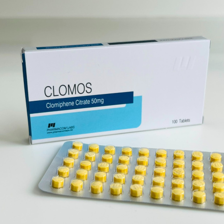 Фото 2 - Clomid Pharmacom (Clomos Pharmacom) 50mg 25t 1/2 blister