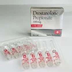 Drostanolone propionate (Masteron) Swiss Remedies 100 mg 1 ml